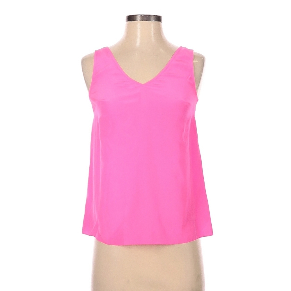 Lilly Pulitzer Silk Top size Small Pink Blouse